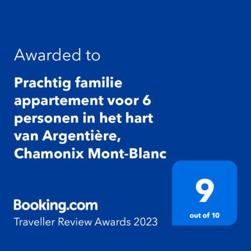 Apartment Prachtig Familie Voor 6 Personen In Het Hart Argentiere, Mont-blanc Chamonix